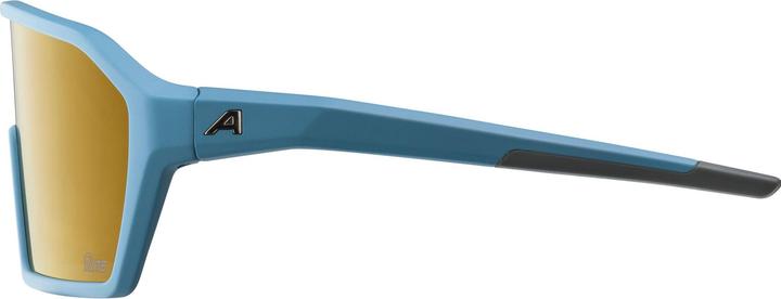 Immagine prodotto Alpina Sports RAM Q-Lite (Blu fumo opaco, Oro)