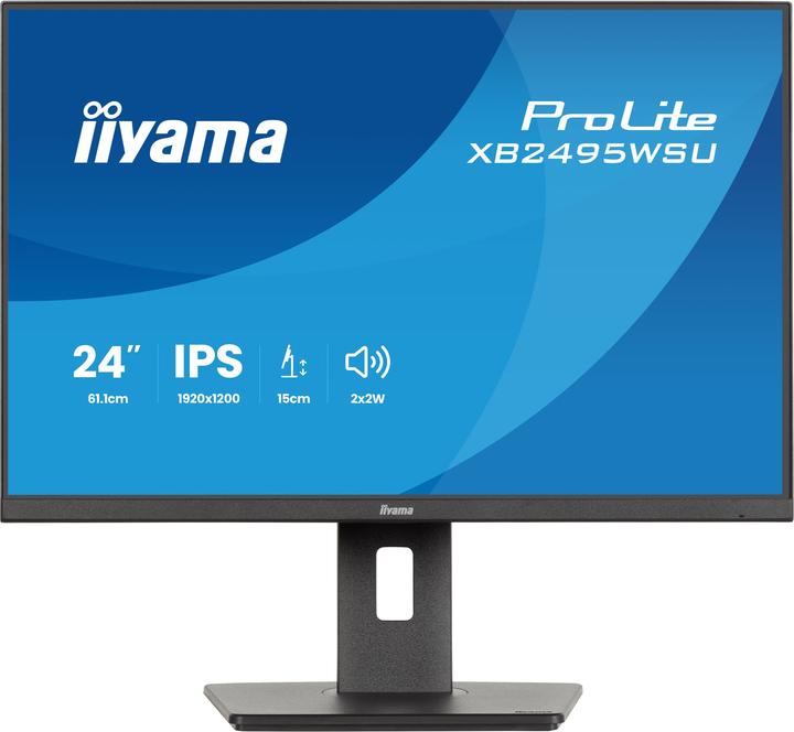Produktbild iiyama 60.5cm (24") XB2495WSU-B1 16:10 HDMI+DP+USB-C IPS (1920 x 1200 Pixel, 24.10")