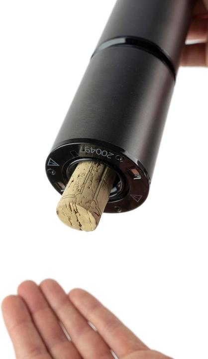 Actual product image Peugeot ELIS TOUCH Electric corkscrew with lithium battery, carbon fibre (Electric corkscrew)