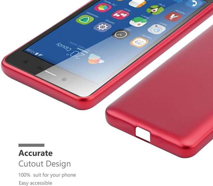 Actual product image Cadorabo TPU Matt Metallic Cover (ZTE Blade L7)