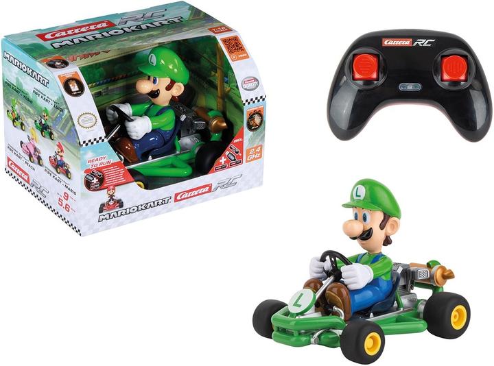 Image du produit Carrera Super Mario Pipe Kart Luigi