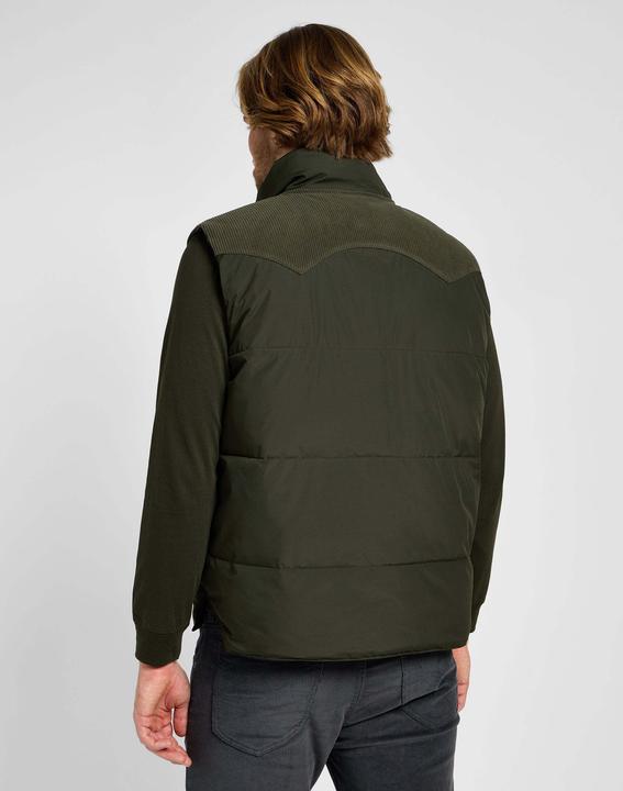 Actual product image Lee Quilted jacket Reversible Western Puffer (M)