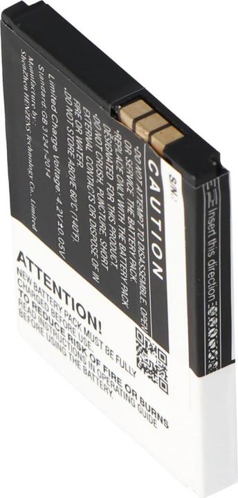 Immagine prodotto AccuCell Batteria AVM Fritz Fon M2, Fritz! Fon M2, FRITZ!FON C4, BAK130506, Fritz!Fon M2