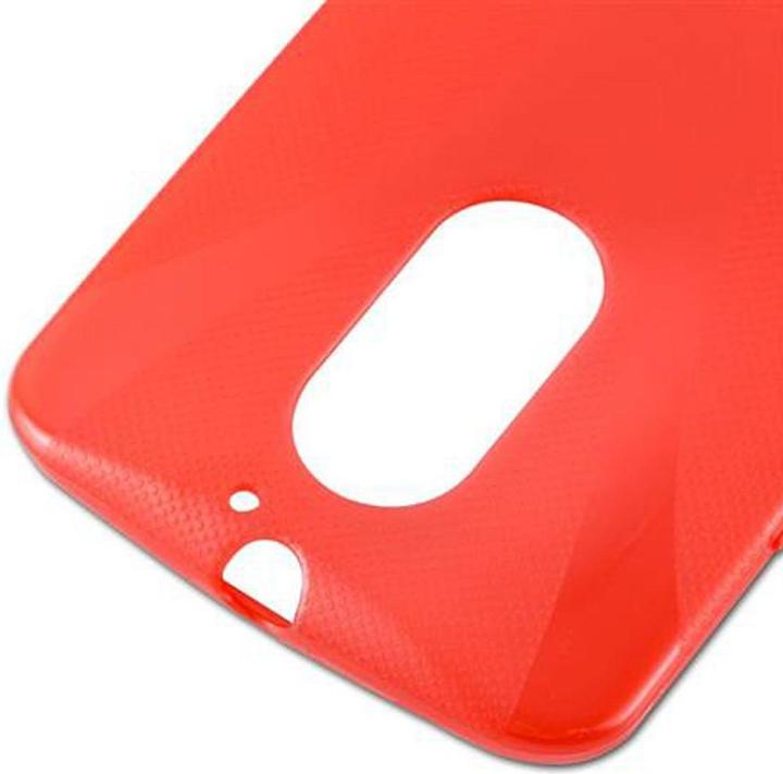 Actual product image Cadorabo TPU X-Line Cover (Motorola Moto G (3rd gen.))