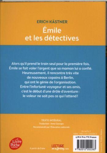 Produktbild Emile et les détectives (Französisch, Erich Kästner, 2015)