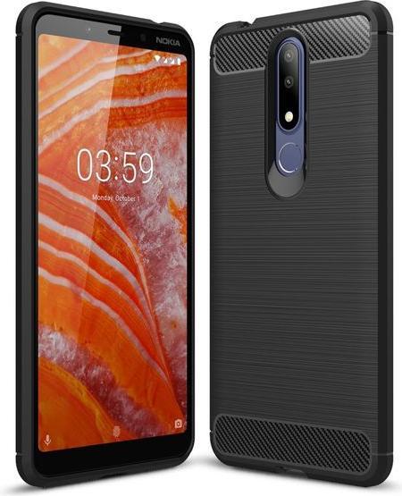 Produktbild MU Style Carbon Fiber TPU Softcase Series (Nokia 3.1 Plus)