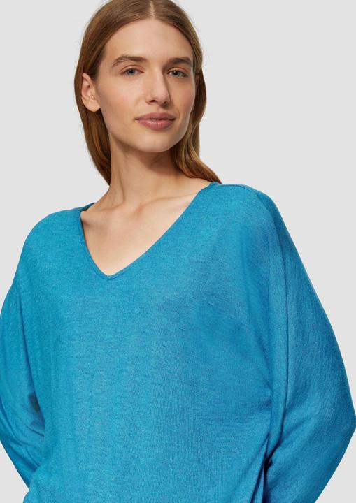 Immagine prodotto S.Oliver T-Shirt Langarmshirt mit Fledermausärmeln und breitem Bund (46)