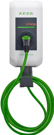 Produktbild Keba 121915 KC-P30-ES240022-E00-GE WallC Dose (Typ 2, 22 kW, 32 A, Fest verdrahtet)