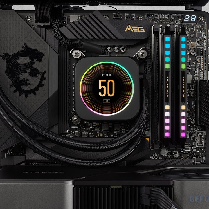 Produktbild Corsair Dominator Platinum (2 x 32GB, 6600 MHz, DDR5-RAM, DIMM)