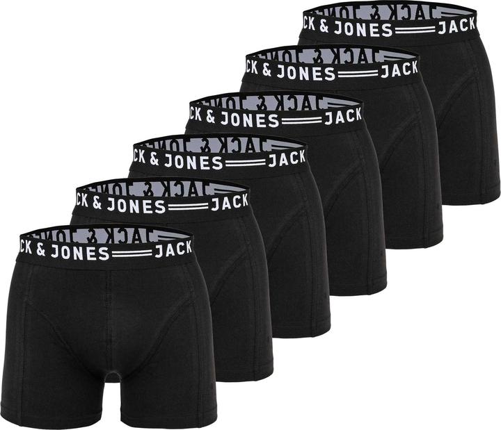 Immagine prodotto Jack & Jones Boxer casual elasticizzati (XXL, confezione da 6)