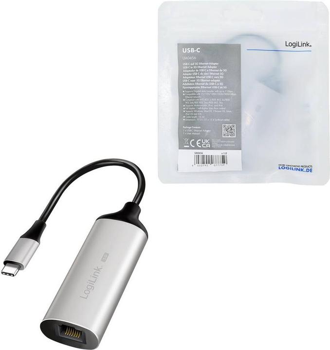 Actual product image LogiLink Prüfen (USB-C, RJ45 (1x))