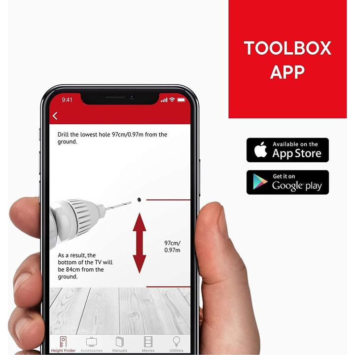 Image du produit One for All Ultraslim WM6621 (Mur, 80 kg, 32" - 84")