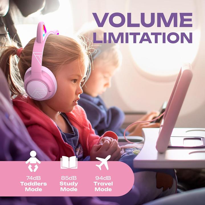 Produktbild PowerLocus Bobo Bluetooth-Kopfhörer für Kinder
