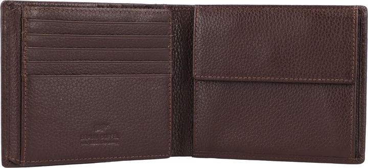 Actual product image Braun Büffel Prato wallet RFID leather 11 cm