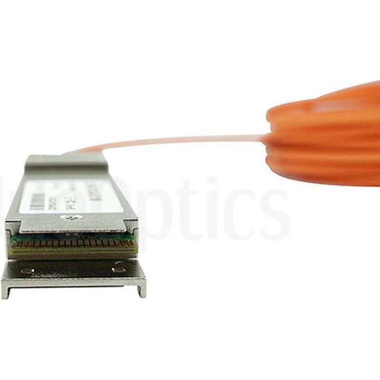 Thumbnail - BlueOptics Fortinet QSFP-AOC-15M kompatibles AOC QSFP BO252503K15M, Transceiver, Orange