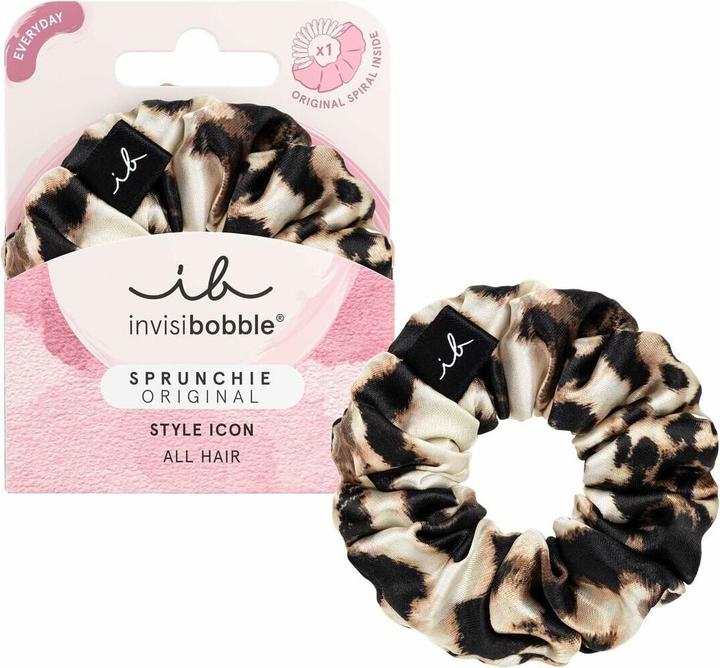 Image du produit Invisibobble Fixation de cheveux Sprunchie velours magnifique leo (Élastiques à cheveux)