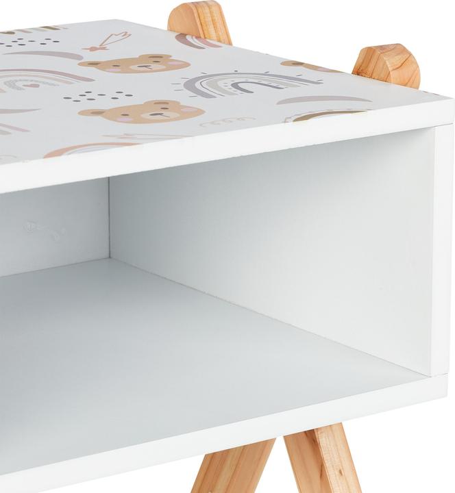 Image du produit Relaxdays Kinder-Nachttisch (34 x 30 x 42 cm)