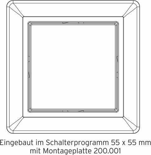 Actual product image Festartikel Müller Müller KNX 24087 Room thermostat, hygrostat GS 10.00 knx