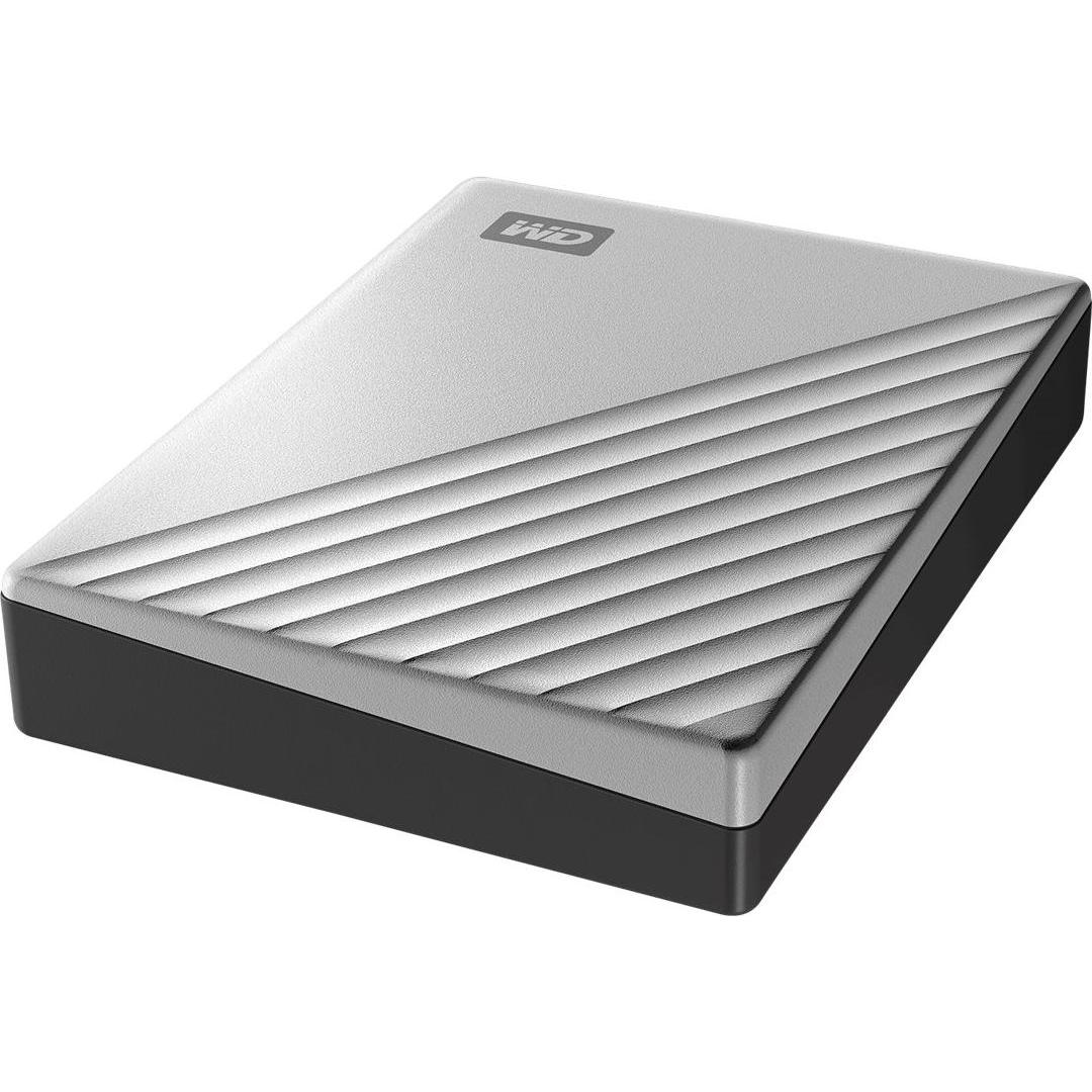 WD My Passport Ultra for Mac (4 TB), Externe Festplatte, Silber