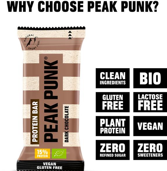Image du produit Peak Punk Bio Protein Bar (55 g, 12 pcs)