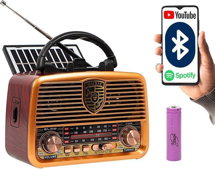 Produktbild Blow Analogradio RA10 AM/FM Solar (AM, FM)