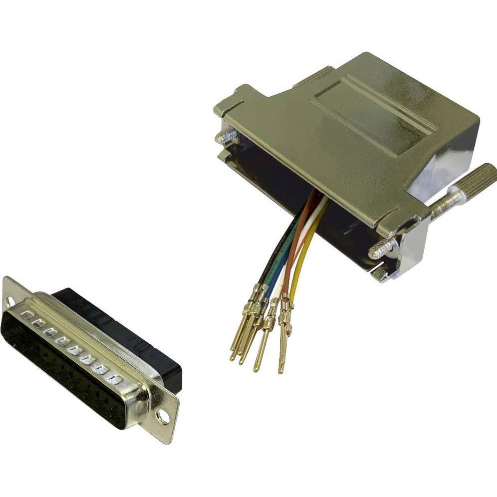 BKL Electronic 10121135 Adapter D-SUB-Stecker 25pol. - RJ45-Buchse 1 St. Single, Elektronikkabel + Stecker