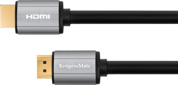 Produktbild Krüger&Matz HDMI-HDMI-Kabel ist 15 m Kruger & Matz Basic (0.15 m, HDMI)