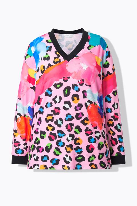 Produktbild Miamoda Sweatshirt, Regular Fit, Blütenmuster (52)