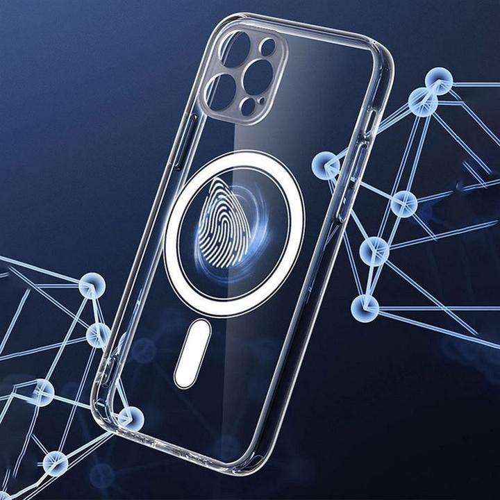 Productafbeelding MyScreen Protector Transparante Mag Cover met camerabeveiliging, MagSafe-compatibel voor IPHONE 15 PLUS (Omslag, iPhone 15 Plus)