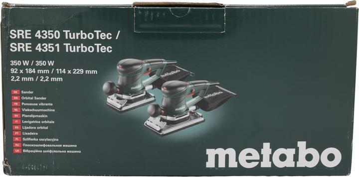 Immagine prodotto Metabo Levigatrice orbitale SRE 435 (Levigatrice orbitale, 350 W)