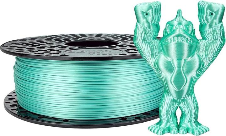 Immagine prodotto AzureFilm Filamento PLA SILK, 1,75 mm, 1 kg, turchese e (PLA, 1.75 mm, 1000 g, Turchese)