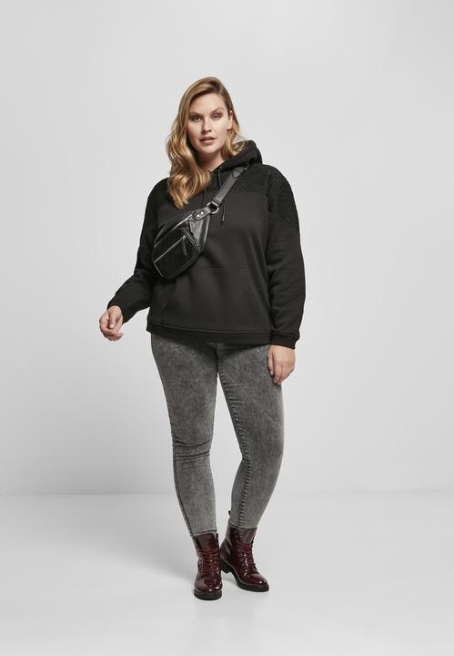 Produktbild Urban Classics Ladies Lace Inset Hoody (XS)