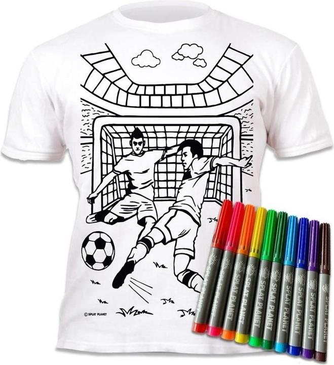 Planet Ball 5-6 wiederfärbbares T-Shirt
