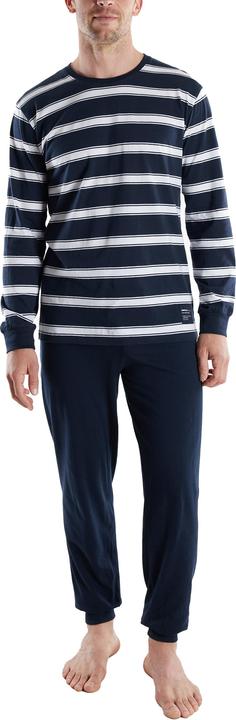 Produktbild Tom Tailor Pyjama Casual Bequem sitzend Pyjama lang Rundhalsausschnitt (50)
