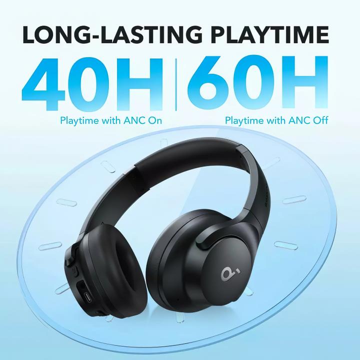 Immagine prodotto soundcore Q20i (ANC, 40 h, Senza fili, Cablato)