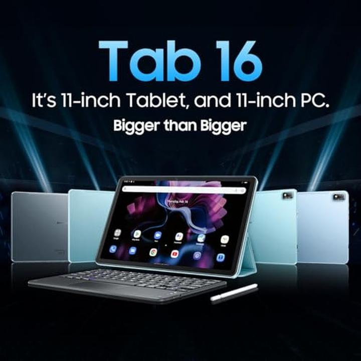 Actual product image Blackview Tab 16 (4G, 11", 256 GB, Twighlight Blue)