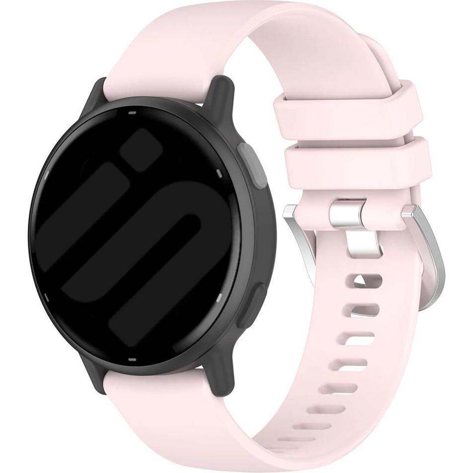Strap-it Armband (22 mm, Silikon, vivoactive 4), Uhrenarmband, Rosa