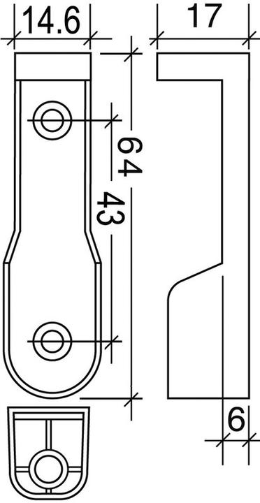 Actual product image Werkstarck Enclosure tube end bearing