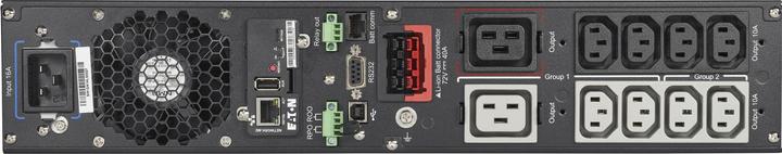 Actual product image Eaton 9PX 3000i RT2U Netpack Lithium-Ion 3000VA/3000W Tower/Rack Network Card (3000 VA, 2400 W, Online double converter UPS)