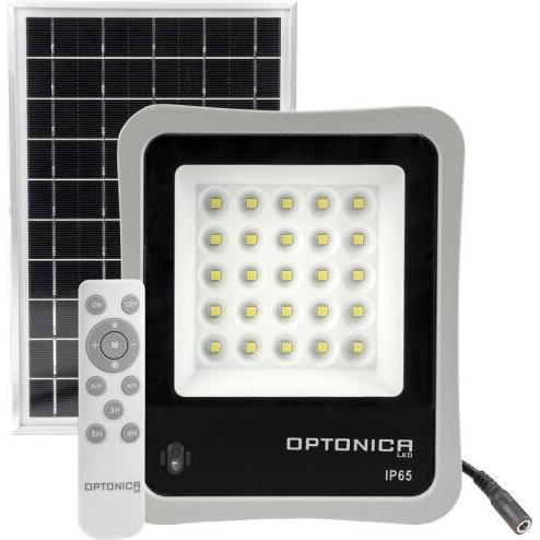Thumbnail - Optonica, Fassadenbeleuchtung, Solar LED-Fluter mit Fernbedienung, 8W, 500lm, IP65, 6000K (500 lm, IP65)