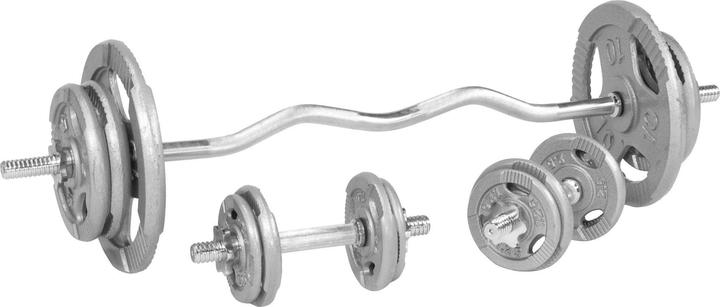 Actual product image Gorilla Sports Sz curl dumbbell set