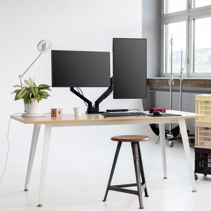 Actual product image Digitec Dual Monitor Mount Heavy (Table, 35", 20 kg)