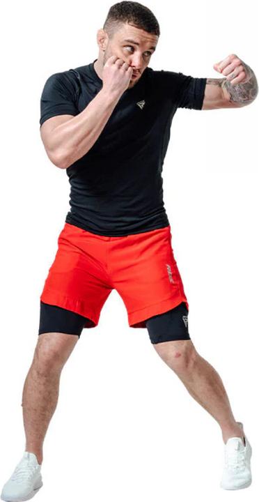 Produktbild Rdx SHORTS MMA T16 ROUGE/NOIR-M (M)