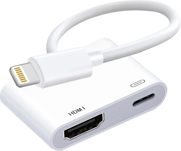 Produktbild Max Excell Lightning auf HDMI + USB-C Adapter (Lightning, HDMI, 1 cm)