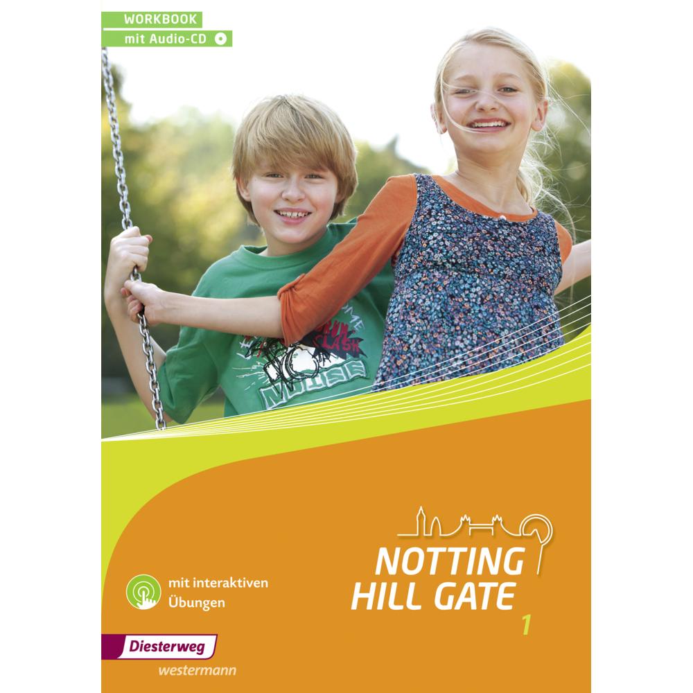 Notting Hill Gate 1. Workbook mit Audio-CD und interaktiven Übungen, Schulbücher von Torben Schmidt, Christoph Edelhoff