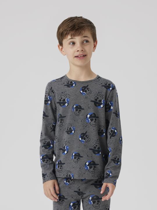 Produktbild Name it Nkmnightset Dark Grey Mel Skull Noos (110, 116)