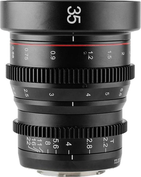Immagine prodotto Meike MK 35 mm T2.2 con attacco E di Sony (Sony E, Full frame)