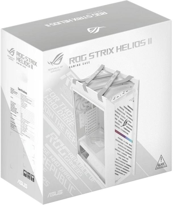 Produktbild ASUS Geh ROG STRIX HELIOS II GX601S WHITE (ATX, E-ATX, Micro ATX (mATX), Mini-ITX)