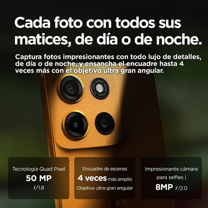 Produktbild Motorola Moto G15 (256 GB, Orange, 6.72", Dual SIM, 4G)