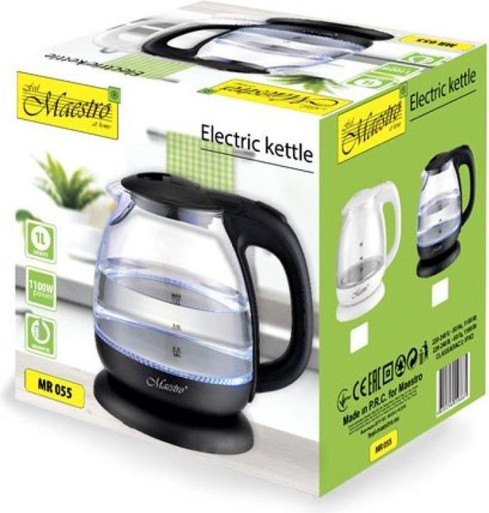 Produktbild Maestro Czajnik elektryczny 1l MR-055-WHITE (1 l)